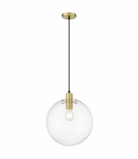 Lampa wisząca Puerto duża 1xE27 złota Light Prestige LP-004/1P L GD