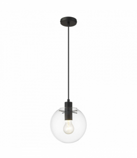 Lampa wisząca Puerto mała 1xE27 czarna Light Prestige LP-004/1P S BK