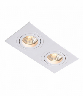Oczko Metis oprawa podtynkowa 2xGU10 biała Light Prestige LP-2780/2RS WH