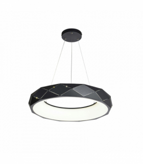 Lampa wisząca Reus 1xLED czarna Light Prestige LP-8069/1P LED BK