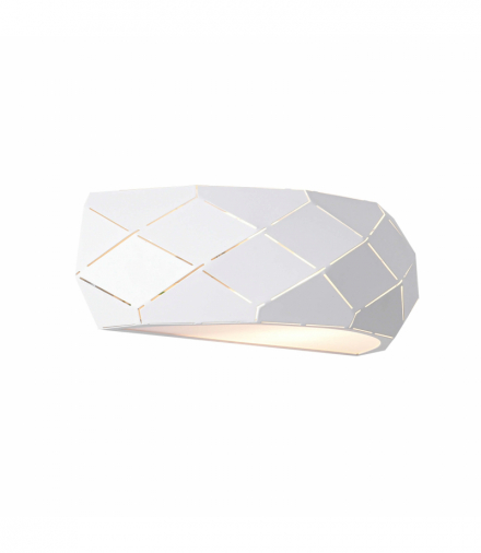 Kinkiet Reus 1xE27 biały Light Prestige LP-8069/1W WH