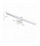 Kinkiet Isla XXL CCT 1xLED biały IP44 Light Prestige GS-LWB-32W WH CCT