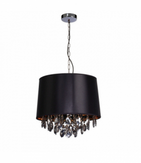 Lampa wisząca Vigo 2xE27 czarna Light Prestige LP-0412/1P BK