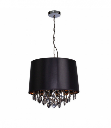 Lampa wisząca Vigo 2xE27 czarna Light Prestige LP-0412/1P BK