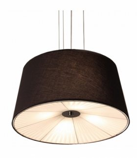 Lampa wisząca Bali 4xE27 czarna Light Prestige LP-1322/1P BK