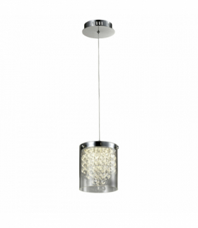 Lampa wisząca Cantos 1xLED transparentna Light Prestige LP-1114/1P