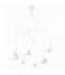 Lampa wisząca Hat 8xLED biała Light Prestige LP-1661/8P WH