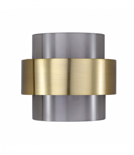 Kinkiet Miele 1xG9 złoty/dymny Light Prestige LP-866/1W SM/GD