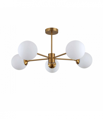 Lampa wisząca Roma 5xE14 złota Light Prestige LP-1345/5P GD