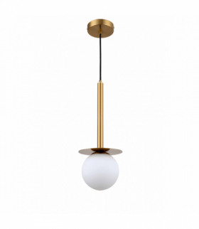 Lampa wisząca Roma 1xE14 złota Light Prestige LP-1345/1P GD
