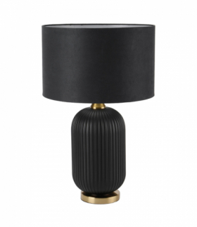 Lampa stołowa Tamiza duża 1xE27 czarna Light Prestige LP-1515/1T big