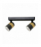 Spot Anillo 2xGU10 czarny Light Prestige LP-770/2W BK