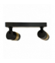 Spot Anillo 2xGU10 czarny Light Prestige LP-770/2W BK