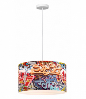 Lampa wisząca Graffiti 1xE27 Light Prestige LP-077/1P Style