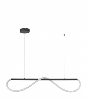 Lampa wisząca Meleca S 1xLED Light Prestige LP-2345/1P S BK