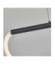 Lampa wisząca Meleca M 1xLED CCT Light Prestige LP-2345/1P M BK