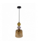 Lampa wisząca Tropea 1xE27 bursztynowa, mała Light Prestige LP-2004/1P S AM