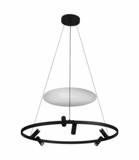 Lampa wisząca Almeria 6xLED czarna Light Prestige LP-907/1P BK