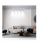 Snow SET 1F 4xGU10 biały Light Prestige LP-737 WH SET