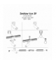 Ice SET 3F 4xGU10 czarny Light Prestige LP-732 4W BK SET