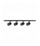 Tokio SET 1F 4xGU10 czarny Light Prestige LP-787 SET 1F BK