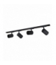 Tokio SET 1F 4xGU10 czarny Light Prestige LP-787 SET 1F BK