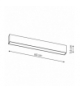 Reflektor Magnetic Moon 20W 3000K 1xLED czarny Light Prestige LP-560-MAG-BK
