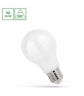 LED GLS E27 230V 8,5W COG WW MILKY SPECTRUM Spectrum WOJ+14597