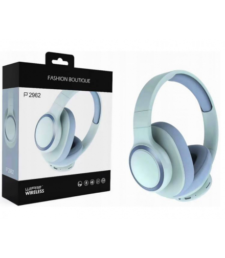 Słuchawki bluetooth P2962 FASHION BOUTIQUE,niebieskie LAMEX LXP2962N