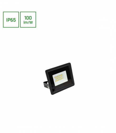 NOCTIS LUX 3 NAŚWIETLACZ 10W CW 230V IP65 90x75x27mm CZARNY Spectrum SLI029048CW_PW