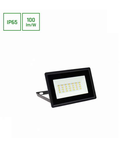 NOCTIS LUX 3 NAŚWIETLACZ 20W NW 230V IP65 120x90x27mm CZARNY Spectrum SLI029049NW_PW