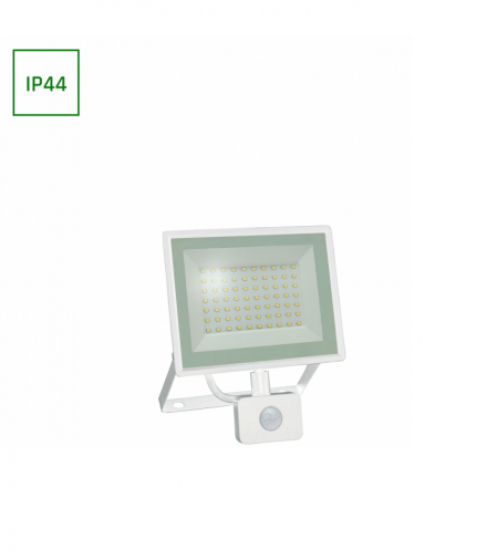 NOCTIS LUX 3 NAŚWIETLACZ 50W WW 230V IP44 180x215x53mm BIAŁY czujnik ruchu PIR Spectrum SLI029055WW_CZUJNIK_PW