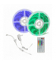 ZESTAW PASEK LED 26W/10m RGB (2x5m rolka) w silikonie+kontroler+pilot+czujnik+zasilacz Spectrum Spectrum WOJ+16827