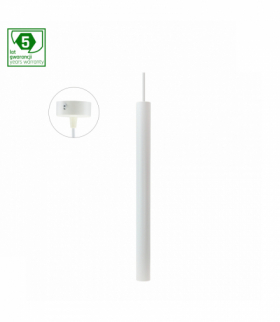 OPRAWA CHLOE SLIM MR11 ZWIESZANA BAZA 250V IP20 40x500+1m kabel BIAŁY regulowany kąt świecenia Spectrum SLIP005053