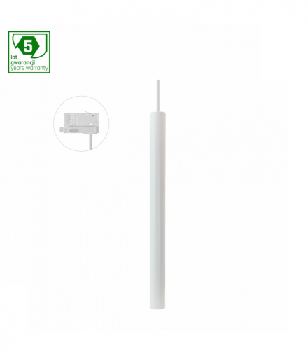 OPRAWA CHLOE SLIM MR11 ZWIESZANA SZYNOPRZEWÓD 3F 250V IP20 40x500+1m kabel BIAŁY regulowany kąt świecenia Spectrum SLIP005051