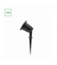 Lampa wbijana do ziemi, ruchoma FLORI GU10 ALU 250V IP65 98x145mm CZARNA Spectrum SLIP012012