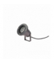 Lampa wbijana do ziemi, ruchoma FLORI GU10 ALU RAY 250V IP65 98x160mm CZARNA Spectrum SLIP012013