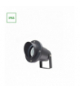 Lampa wbijana do ziemi, ruchoma FLORI GU10 ALU ANGLE 250V IP65 98x180mm CZARNA Spectrum SLIP012014