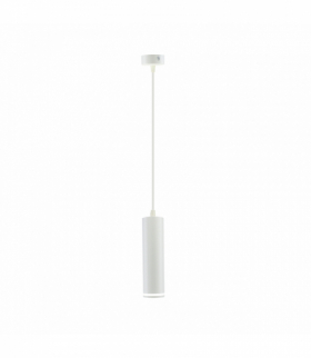 Lampa wisząca 2m MADARA MINI RING GU10 ZWIS BAZA 230V IP20 fi55*200mm BIAŁY kabel 1m Spectrum SLIP003018
