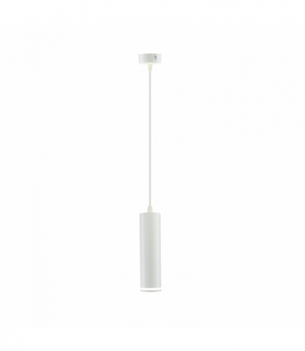 Lampa wisząca 2m MADARA MINI RING GU10 ZWIS BAZA 230V IP20 fi55*200mm BIAŁY kabel 1m Spectrum SLIP003018