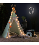 Neon LED KOT ciepły biały na baterie lub USB Forever Light RTV100209