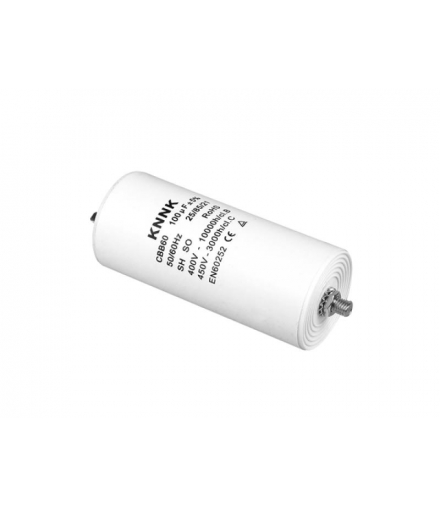 KONDENSATOR SILNIKOWY 100UF/450VAC LXKONN014