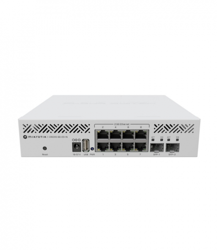 MikroTik CRS310-8G+2S+IN Switch 8x RJ45 2.5Gb/s, 2x SFP+, RouterOS L5, desktop MIKROTIK CRS310-8G+2S+IN