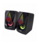 Głośniki 2.0 USB LED Esperanza Rainbow Boogie EGS102. LXEGS102