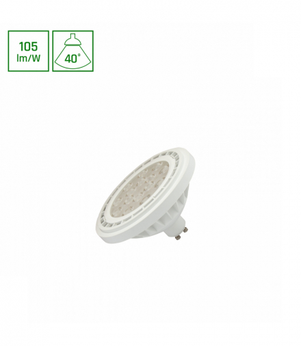 LED AR111 GU10 230V 10W BASIC SMD 40ST CW BIAŁY SPECTRUM Spectrum WOJ+14635