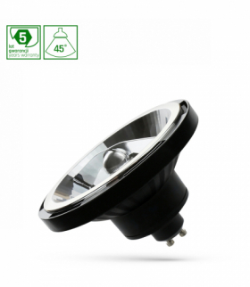 LED AR111 GU10 230V 12W SMD 45ST NW CZARNY SPECTRUM 5 LAT GWARANCJI Spectrum WOJ+14569