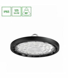 PLATEO SUN 2 HIGH BAY 100W NW 230V 90ST IP65 IK07 230X77MM CZARNY Spectrum SLI044022NW_PW