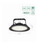 PLATEO 3 HIGH BAY 200W NW 230V 90ST IP65 IK08 347X160MM CZARNY 5 LAT GW. DALI Spectrum SLI044016NW_PW_DALI