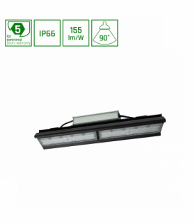HALLS LINE HIGH BAY 100W NW 230V 90ST IP66 IK10 500X126X95MM CZARNY 5 LAT GW. 0-10V Spectrum SLI048001NW_PW