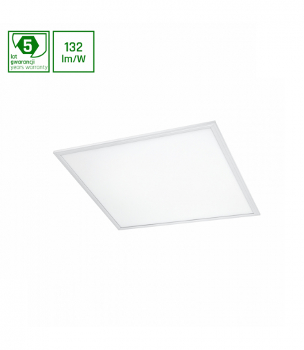 ALGINE PANEL 45W CW 230V 120st IP20 IK06 600x600x10mm BIAŁY 5 lat gw. Spectrum SLI035037CW_PW